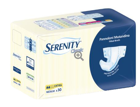 SERENITY PANNOLONE A MUTANDINA CLASSIC EXTRA XL 15 PEZZI - Farmacia Dott. Pasquale Russo