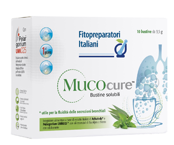 FITOPREPARATORI ITALIANI MUCOCURE 10 BUSTINE SOLUBILI - Farmacia Dott. Pasquale Russo