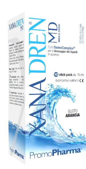 XANADREN ARANCIA 10 STICK PACK DA 15 ML - Farmacia Dott. Pasquale Russo