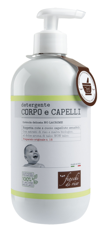 FIOCCHI DI RISO DETERGENTE CORPO/CAPELLI TALCO 400 ML - Farmacia Dott. Pasquale Russo