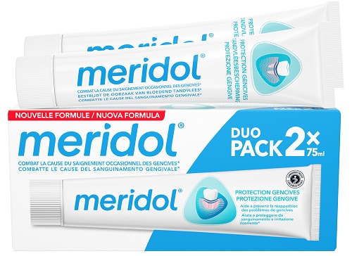 MERIDOL DENTIFRICIO BITUBO 75 ML X 2 - Farmacia Dott. Pasquale Russo
