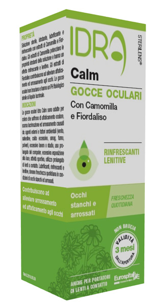 GOCCE OCULARI RINFRESCANTI STERILENS IDRA CALM CAMOMILLA E FIORDALISO 10 ML - Farmacia Dott. Pasquale Russo