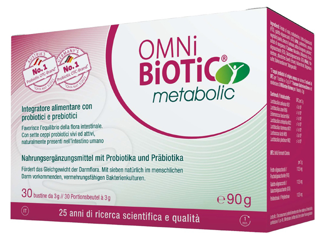 OMNI BIOTIC METABOLIC 30 BUSTINE DA 3 G - Farmacia Dott. Pasquale Russo