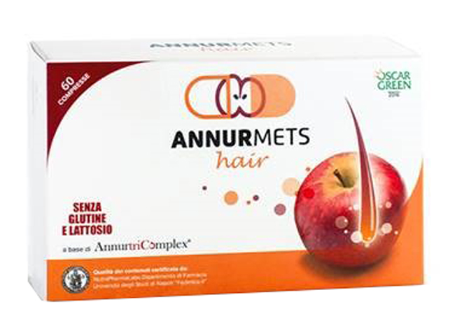 ANNURMETS HAIR 60 COMPRESSE - Farmacia Dott. Pasquale Russo