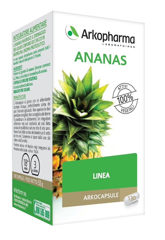 ARKO CAPSULE ANANAS 130 CAPSULE - Farmacia Dott. Pasquale Russo