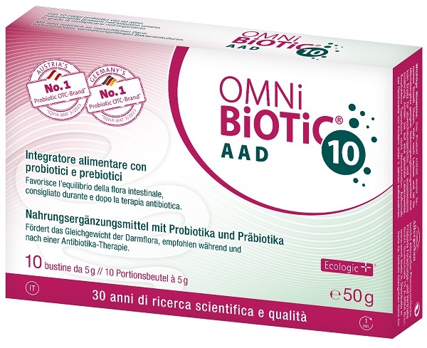 OMNI BIOTIC 10 AAD 10 BUSTINE DA 5 G - Farmacia Dott. Pasquale Russo