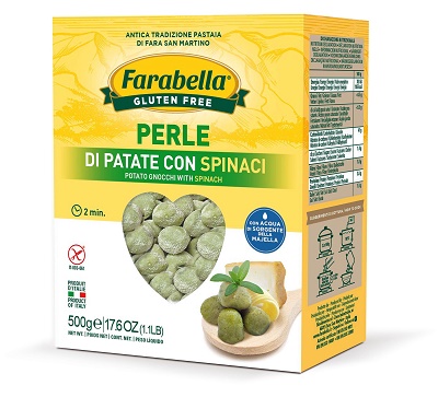 FARABELLA PERLE PATATE SPINACI 500 G ASTUCCIO - Farmacia Dott. Pasquale Russo