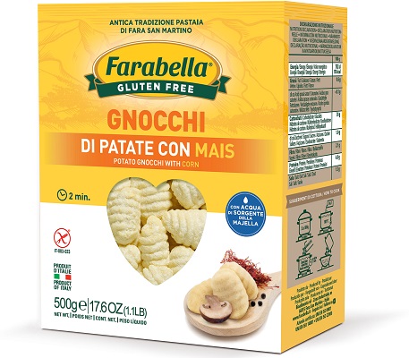 FARABELLA GNOCCHI PATATE CON MAIS 500 G - Farmacia Dott. Pasquale Russo