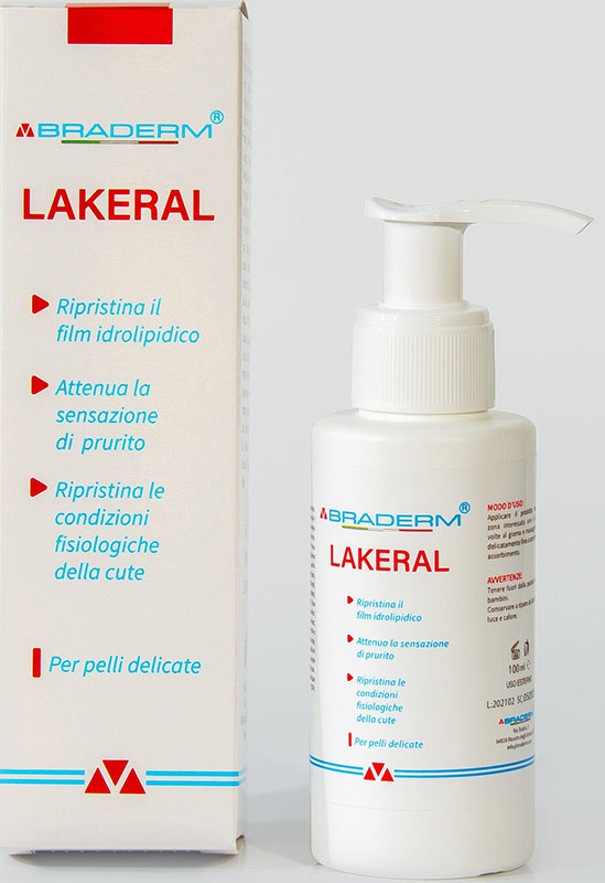 LAKERAL 100 ML BRADERM - Farmacia Dott. Pasquale Russo