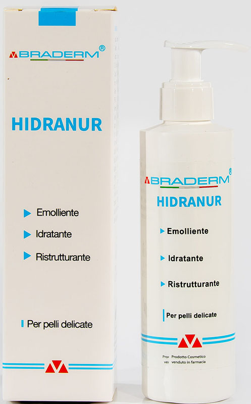 HIDRANUR 200 ML BRADERM - Farmacia Dott. Pasquale Russo