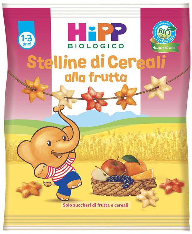 HIPP BIO STELLINE DI CEREALI ALLA FRUTTA 30 G - Farmacia Dott. Pasquale Russo