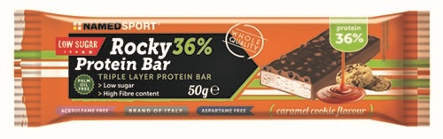 ROCKY 36% PROTEIN BAR CARAMEL COOKIE BARRETTA 50 G - Farmacia Dott. Pasquale Russo