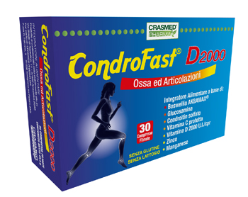 CONDROFAST D 2000 OSSA ED ARTICOLAZIONI 30 COMPRESSE - Farmacia Dott. Pasquale Russo
