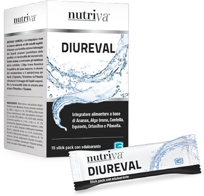 NUTRIVA DIUREVAL 15 STICK PACK DA 10 ML - Farmacia Dott. Pasquale Russo