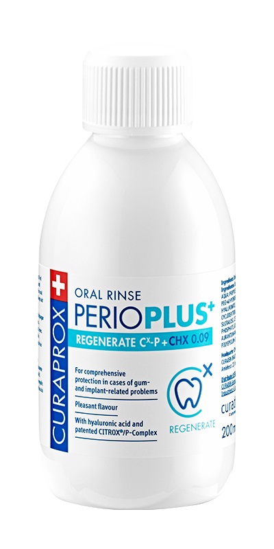 CURAPROX PERIOPLUS+ REGENERATE CHX 0,09% 200 ML - Farmacia Dott. Pasquale Russo