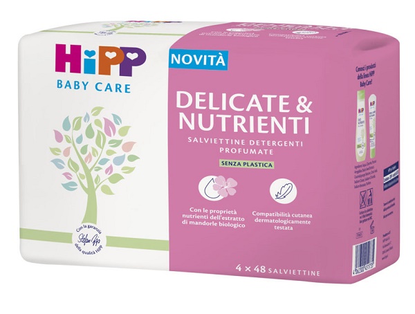 HIPP SALVIETTINE DELICATE MULTIPACK 4X56 PEZZI - Farmacia Dott. Pasquale Russo