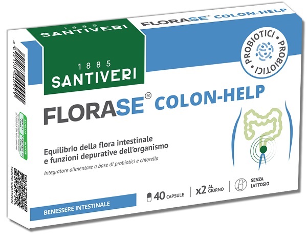 FLORASE COLON HELP 40 CAPSULE - Farmacia Dott. Pasquale Russo