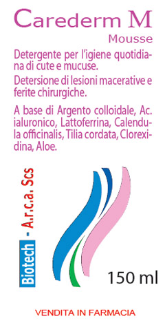 CAREDERM M MOUSSE 150 ML - Farmacia Dott. Pasquale Russo
