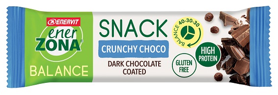ENERZONA SNACK CRUNCHY CHOCO 33 G - Farmacia Dott. Pasquale Russo