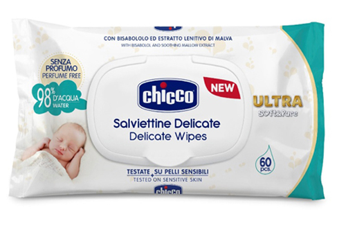 CHICCO COSMETICO SALVIETTE 60 PEZZI NO PROFUNO - Farmacia Dott. Pasquale Russo