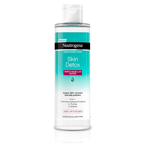NEUTROGENA DETOX MICELLARE TRIPLA AZIONE 400 ML - Farmacia Dott. Pasquale Russo