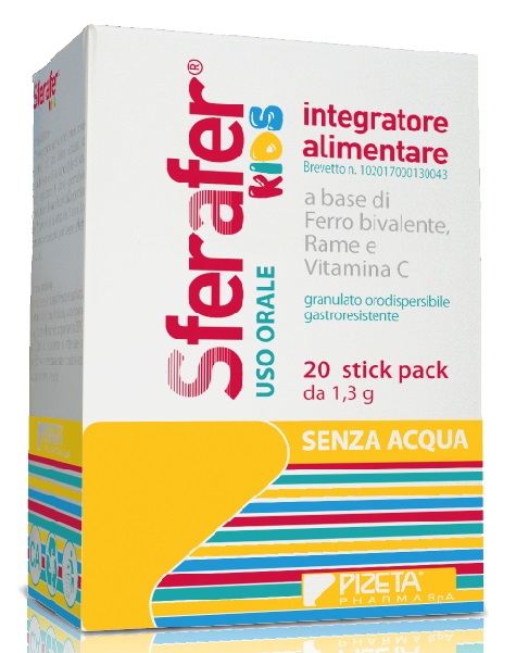 SFERAFER KIDS 20 STICK PACK - Farmacia Dott. Pasquale Russo