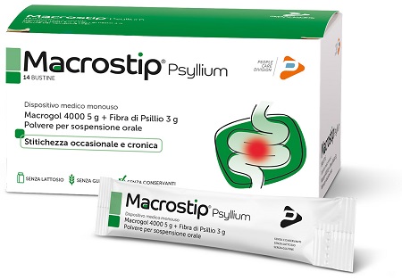 MACROSTIP PSYLLIUM 14 BUSTINE - Farmacia Dott. Pasquale Russo