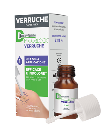 DERMOVITAMINA VERRUCHE 2 ML - Farmacia Dott. Pasquale Russo