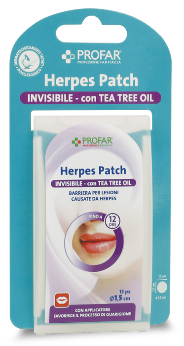 PROFAR HERPES PATCH CON TEA TREE 15 PEZZI - Farmacia Dott. Pasquale Russo