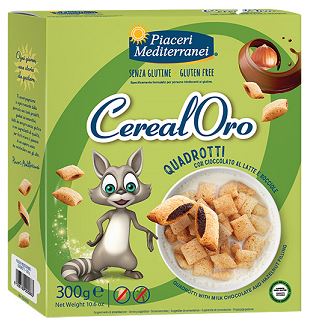 PIACERI MEDITERRANEI CEREALORO QUADROTTI 300 G - Farmacia Dott. Pasquale Russo