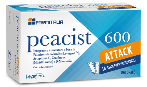 PEACIST 600 ATTACK 14 STICK PACK OROSOLUBILI - Farmacia Dott. Pasquale Russo