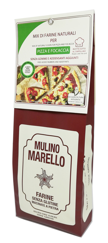 MIX DI FARINE NATURALI PER PIZZA E FOCACCIA 500 G - Farmacia Dott. Pasquale Russo