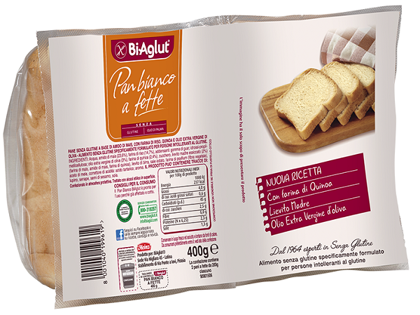 BIAGLUT PANE SOFFICE FETTE 2 X 200 G - Farmacia Dott. Pasquale Russo
