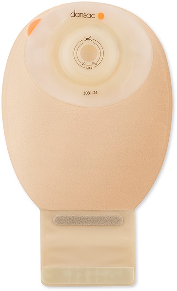 DANSAC NOVALIFE TRE 1 SACCA APERTA OPACA SOFTCONVEX MIDI PER ILEOSTOMIA CON FINESTRA RITAGLIABILE 15-24MM 350 ML 10 PEZZI - Farmacia Dott. Pasquale Russo