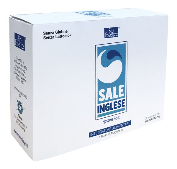 BIO ESSENZE SALE INGLESE 20 BUSTINE X 3,5G - Farmacia Dott. Pasquale Russo