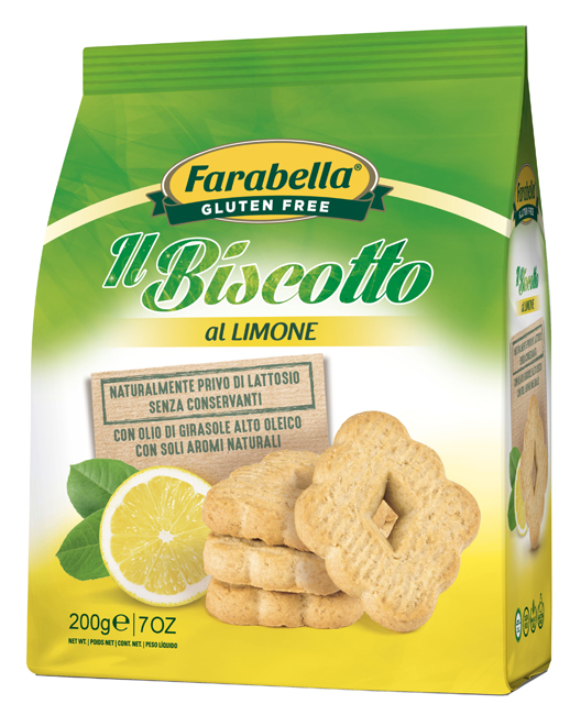 FARABELLA BISCOTTO LIMONE 200 G - Farmacia Dott. Pasquale Russo