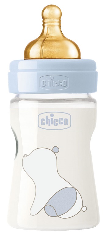 CHICCO BIBERON ORIGINAL 150ML TOUCH 1 FORO BOY CON TETTARELLA IN CAUCCIU' - Farmacia Dott. Pasquale Russo