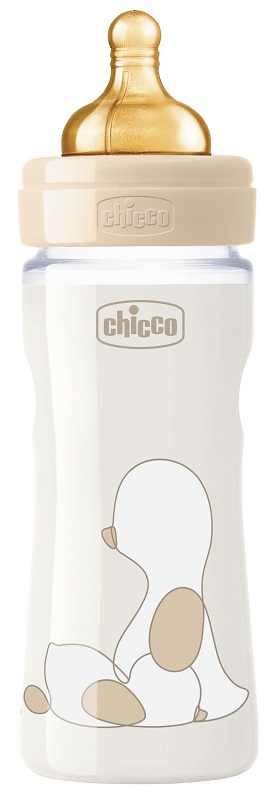 CHICCO BIBERON ORIGINAL 250ML TOUCH REGULAR UNISEX CON TETTARELLA IN CAUCCIU' - Farmacia Dott. Pasquale Russo