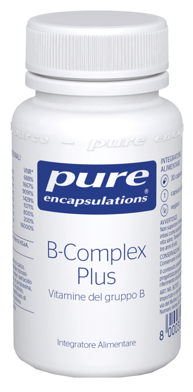PURE ENCAPSULATIONS B-COMPLEX PLUS 30 CAPSULE - Farmacia Dott. Pasquale Russo