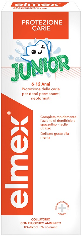 ELMEX COLLUTORIO JUNIOR 400 ML - Farmacia Dott. Pasquale Russo