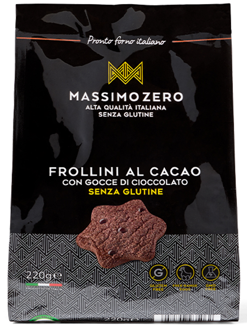 MASSIMO ZERO FROLLINI CACAO 220 G - Farmacia Dott. Pasquale Russo