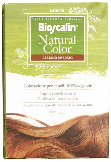 BIOSCALIN NATURAL COLOR CASTANO AMBRATO 70 G - Farmacia Dott. Pasquale Russo