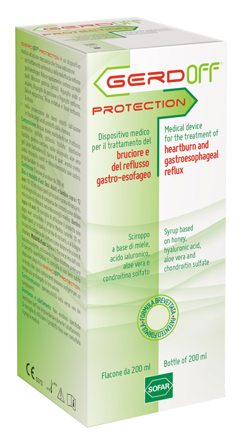 GERDOFF PROTECTION SCIROPPO FLACONE 200 ML - Farmacia Dott. Pasquale Russo
