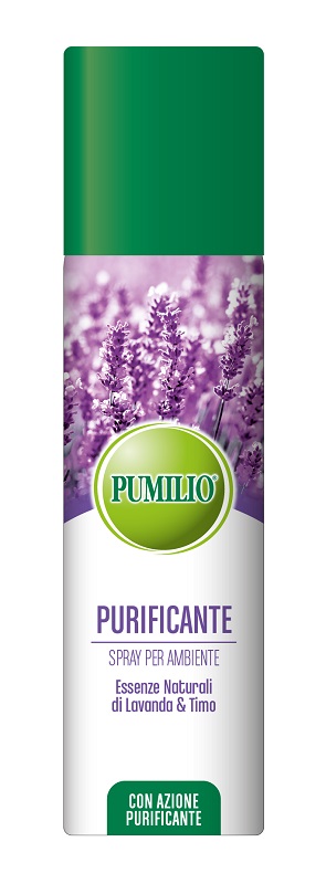 PUMILIO PURIFICANTE SPRAY PER AMBIENTE ESSENZE NATURALI DI LAVANDA E TIMO CON AZIONE IGIENIZZANTE 200 ML - Farmacia Dott. Pasquale Russo