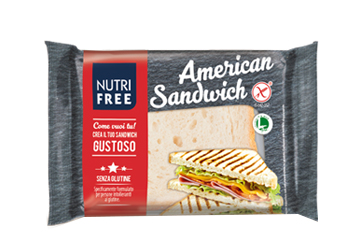NUTRIFREE AMERICAN SANDWICH 4 PEZZI DA 60 G - Farmacia Dott. Pasquale Russo
