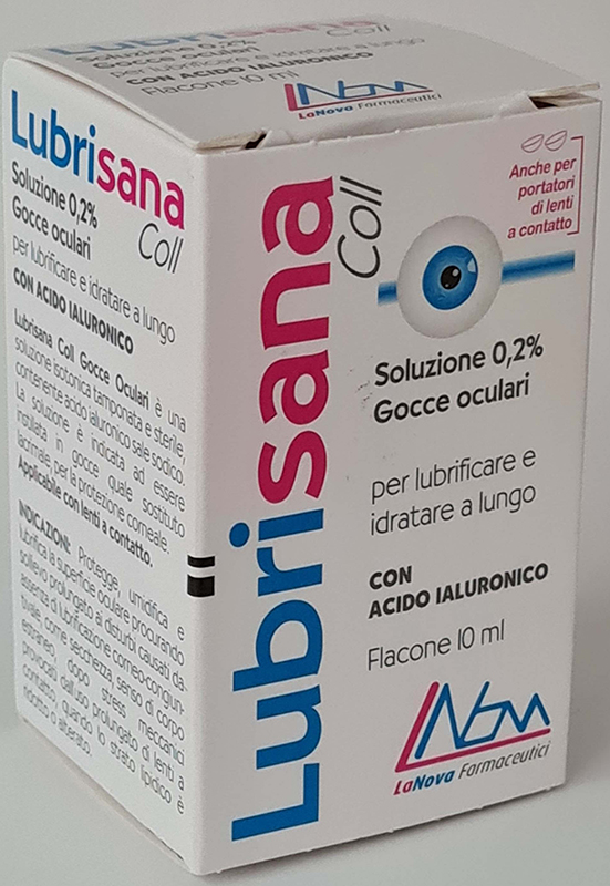 COLLIRIO LUBRISANA FLACONE 10 ML - Farmacia Dott. Pasquale Russo