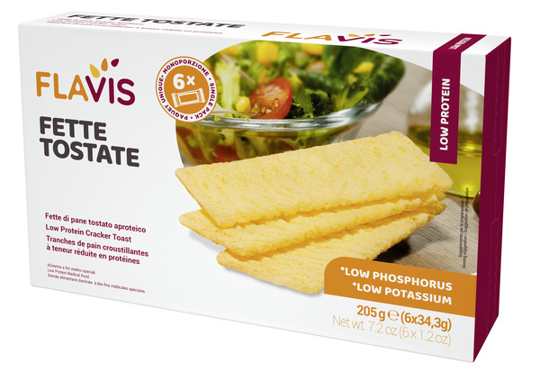 FLAVIS FETTE TOSTATE APROTEICHE 6 PORZIONI DA 34,3 G - Farmacia Dott. Pasquale Russo