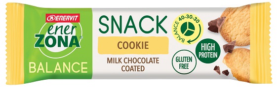 ENERZONA SNACK COOKIE MILK CIOCHOLATE 33 G - Farmacia Dott. Pasquale Russo