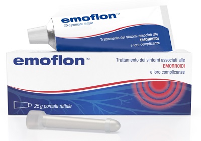 EMOFLON POMATA RETTALE TUBETTO 25 G CON APPLICATORE - Farmacia Dott. Pasquale Russo