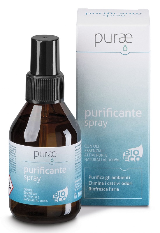 PURAE PURIFICANTE CON OLIO ESSENZIALE SPRAY BIO ECO 100 ML - Farmacia Dott. Pasquale Russo